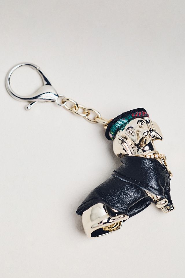 Dressed Up Dog Bag Charm #1