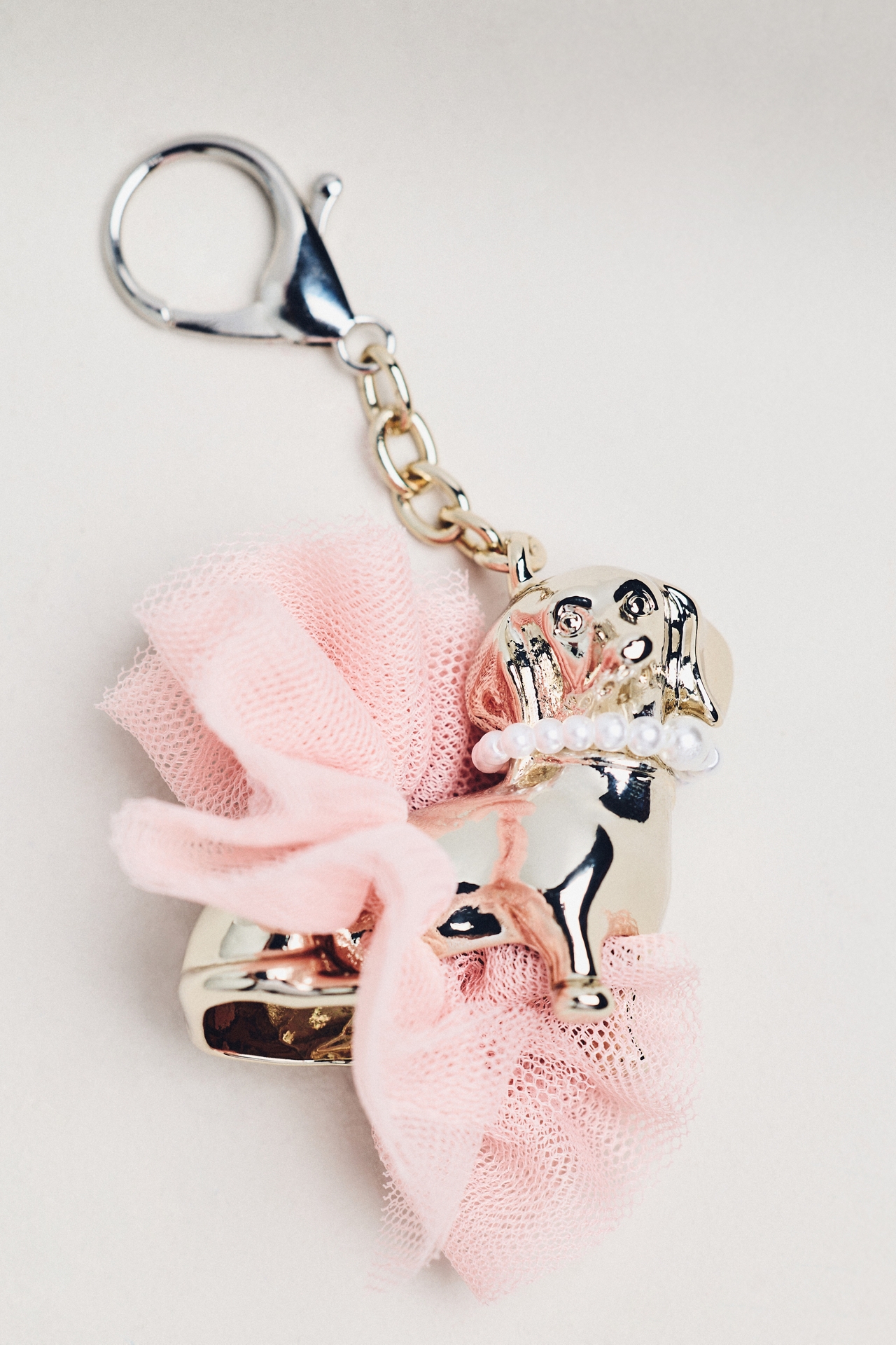 Dressed Up Dog Bag Charm