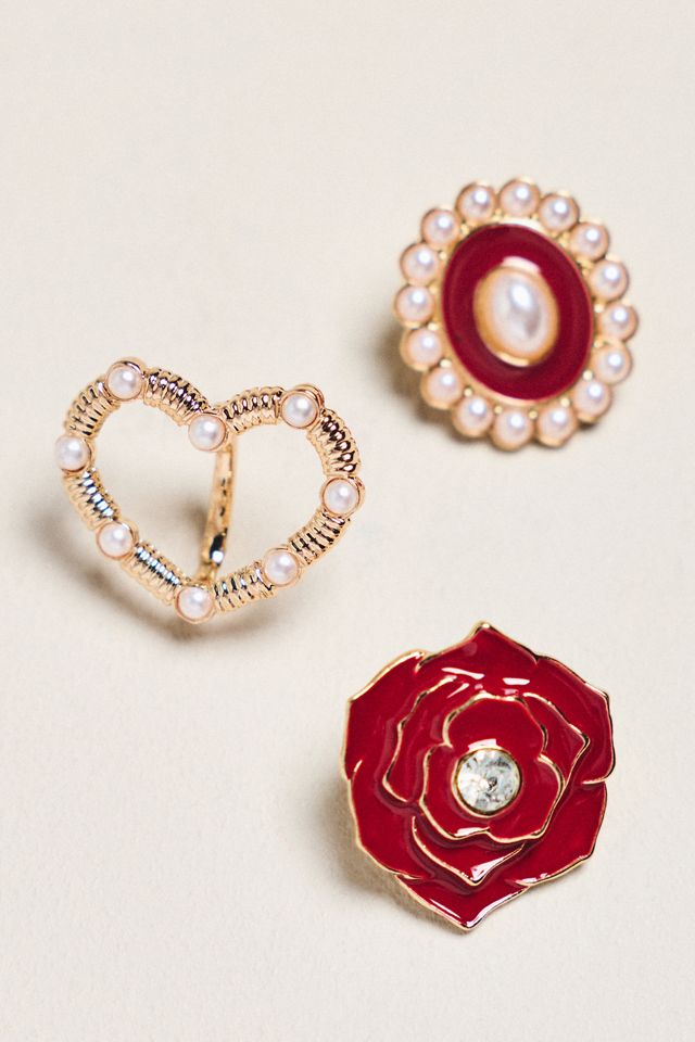 Chunky Shoe Charms, Set of 3