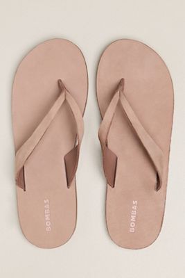 Bombas Sunrise Leather Flip Flops