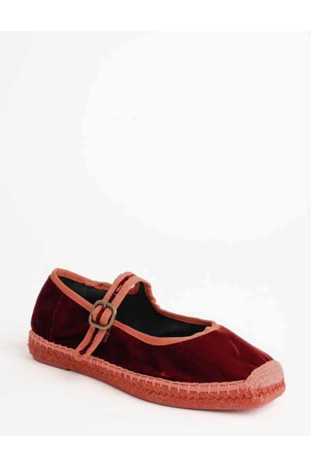 Penelope Chilvers Floral Velvet Espadrille Flats #2