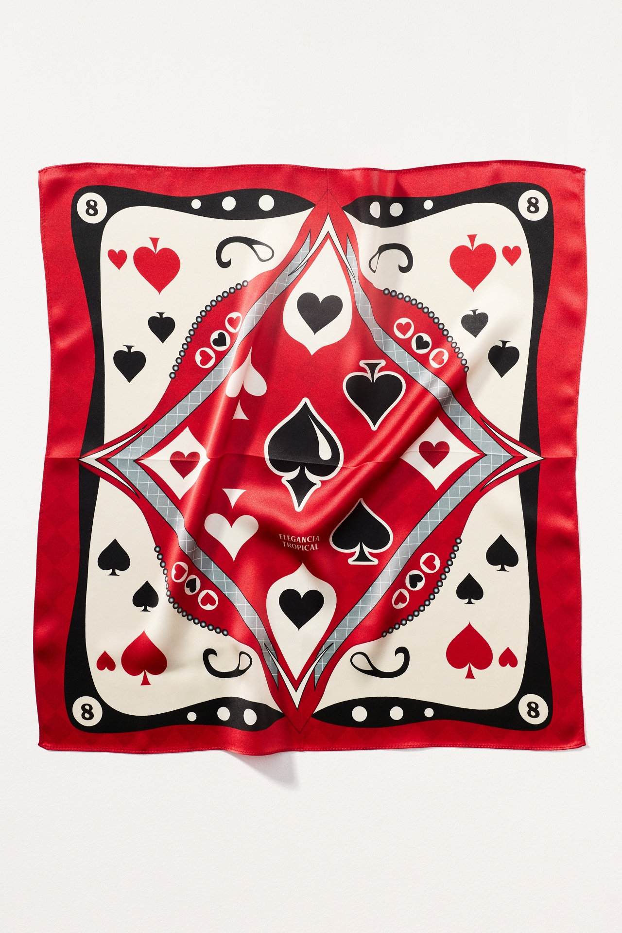 Elegancia Tropical Silk Scarf