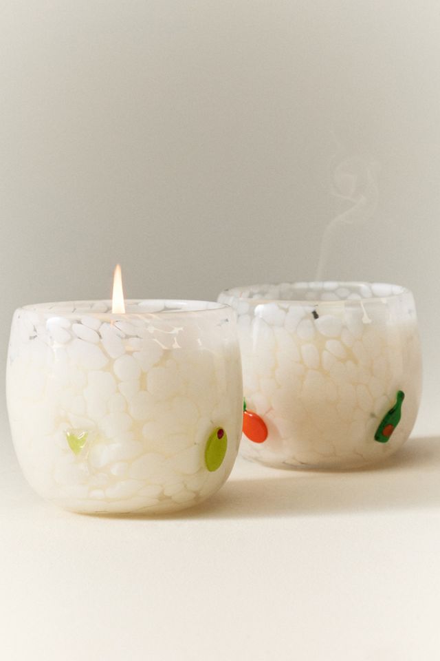 Candela in Bicchiere Martini Spring Icon Gourmand Dirty Martini #2