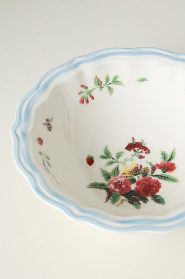 Camille Stoneware Cereal Bowls, Set of 4 #2