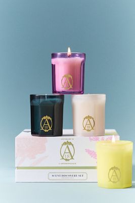 Ensemble découverte de 4 mini bougies Apothecary 18 Core