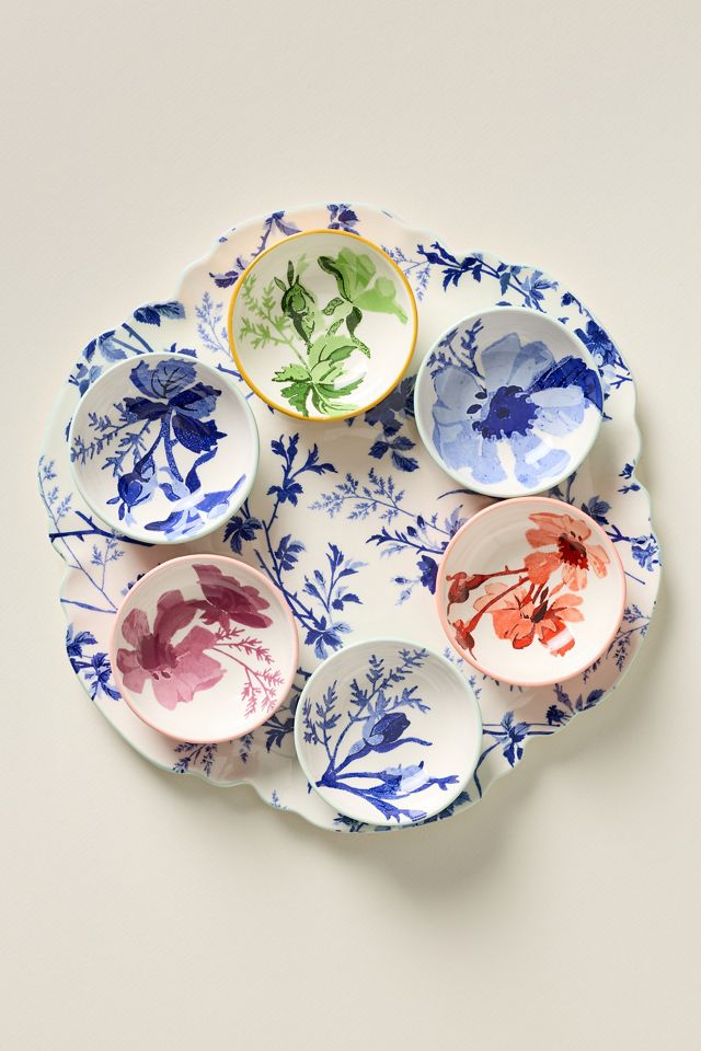 Varda Stoneware Boxed Seder Plate | AnthroHome