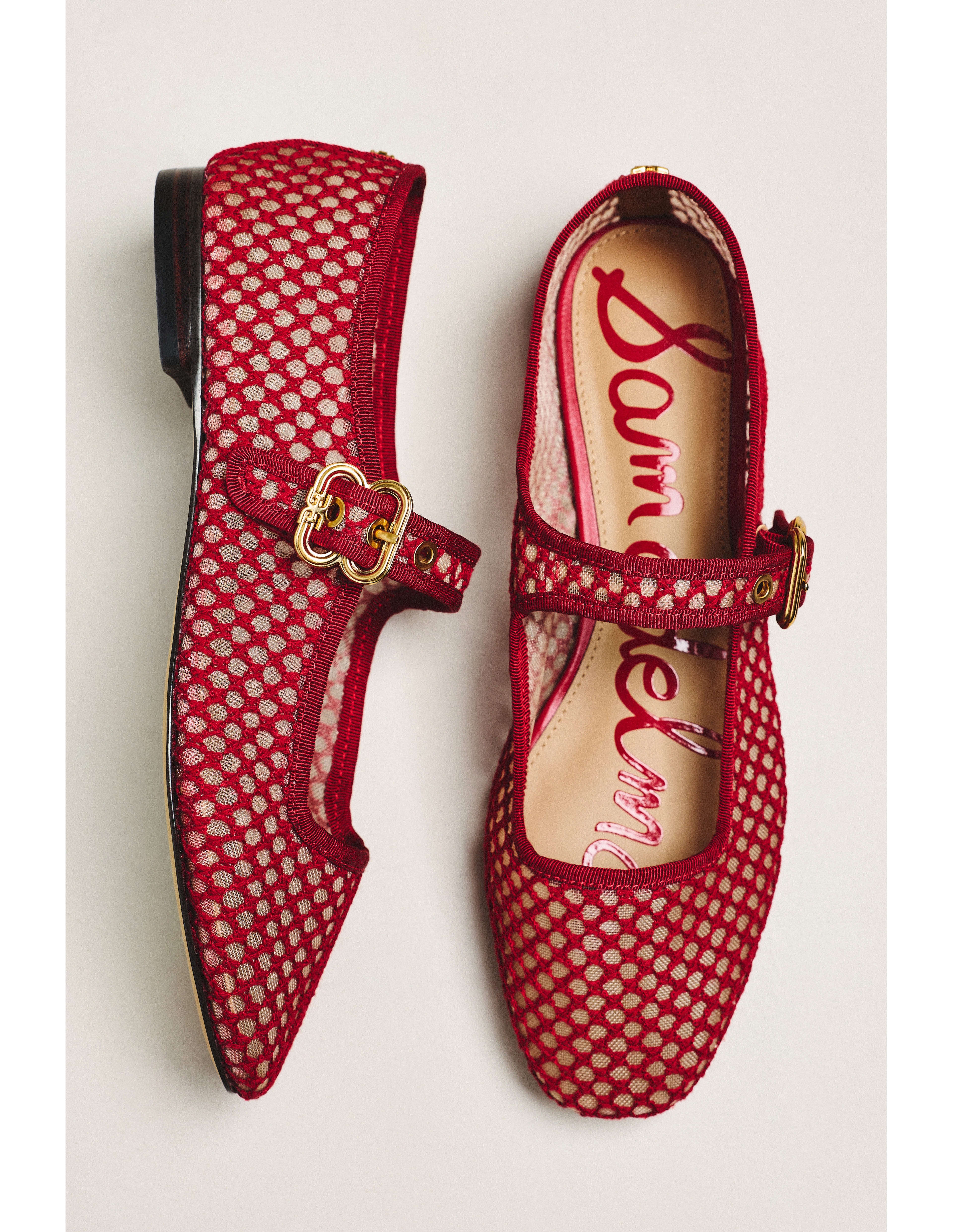 Sam Edelman Michaela Mesh Mary Jane Flats