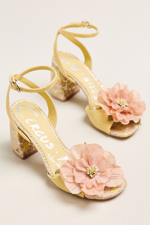 Circus NY by Sam Edelman Aria Flower Block Heels #1