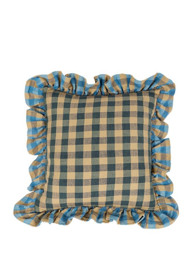 Casa Edel Woven Cotton Pillow #1