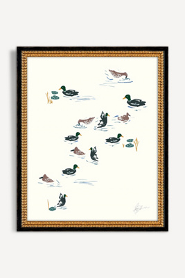 Lake Swim Wall Art
