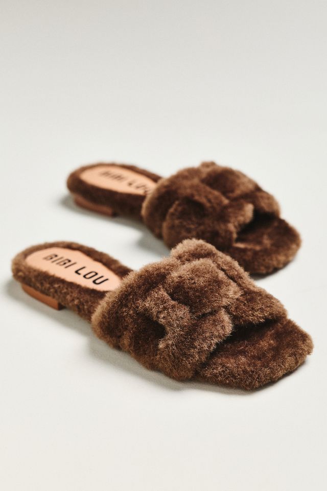 Bibi Lou Fluffy Holly Slides #1