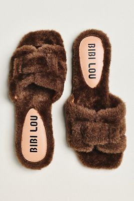 Bibi Lou Fluffy Holly Slides