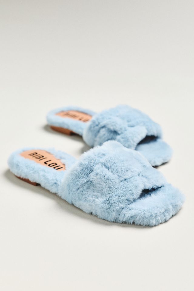 Bibi Lou Fluffy Holly Slides #1