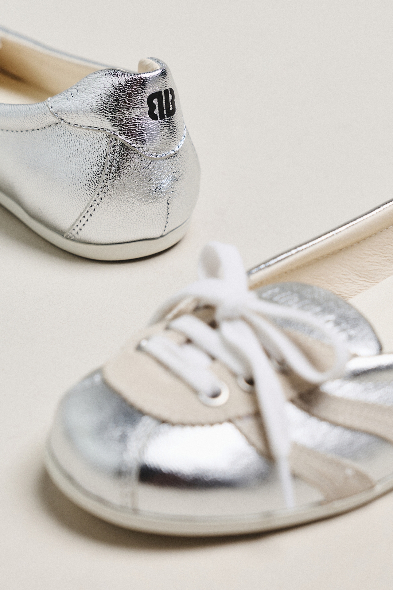 Bibi Lou Lace-Up Sneaker Flats