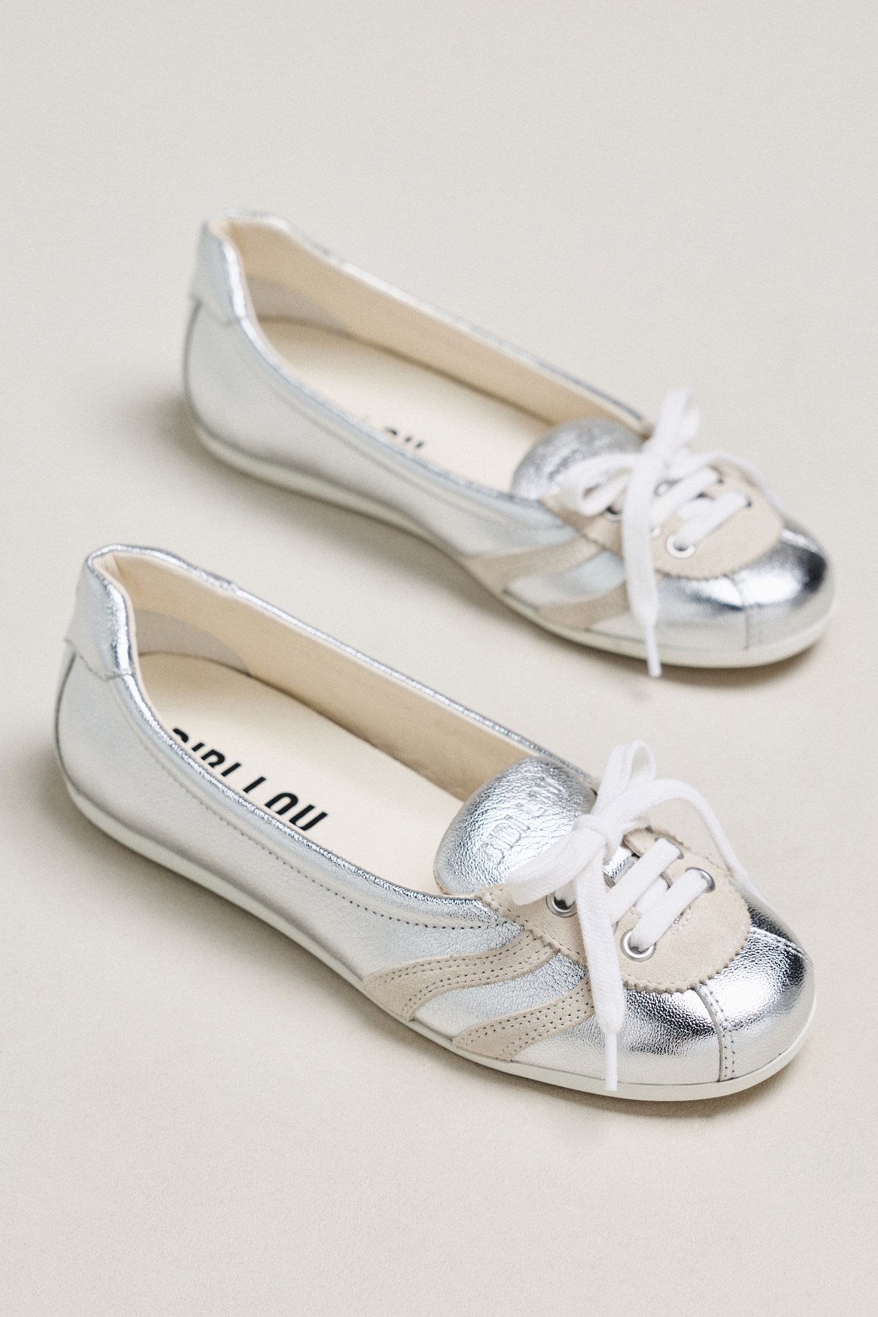 Bibi Lou Lace-Up Sneaker Flats