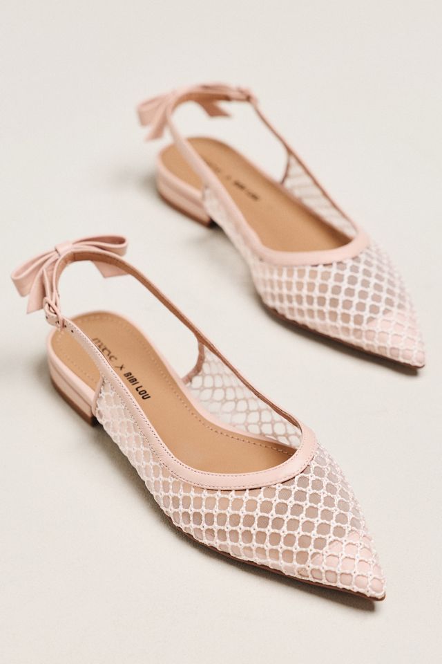 Maeve x Bibi Lou Bow Slingback Flats #2
