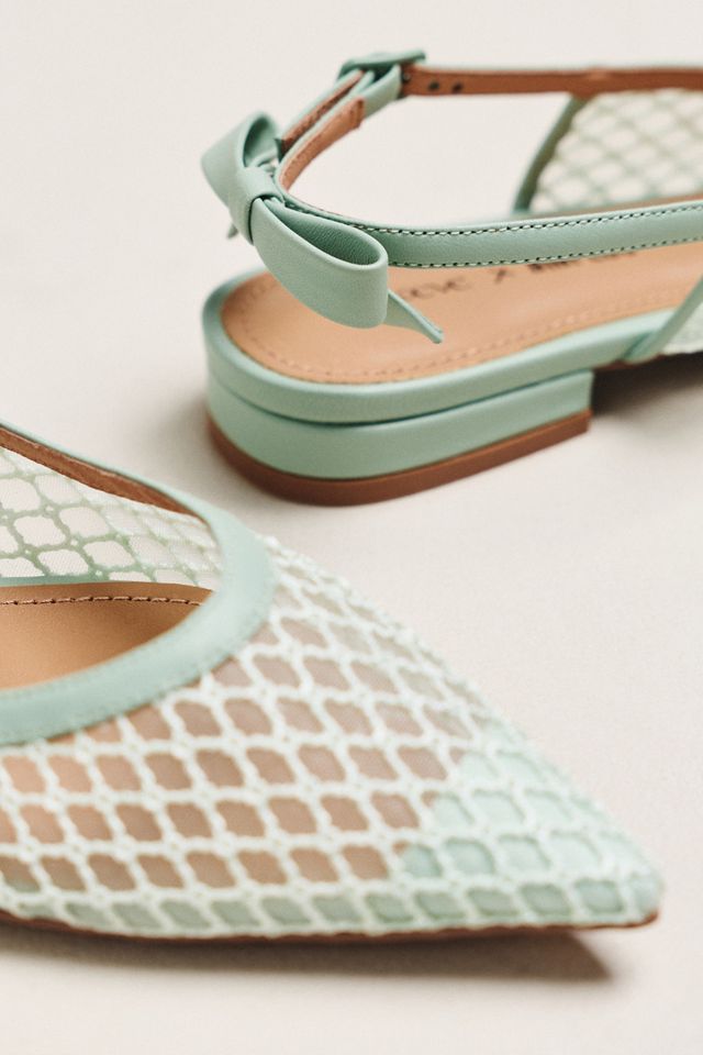 Maeve x Bibi Lou Bow Slingback Flats #2