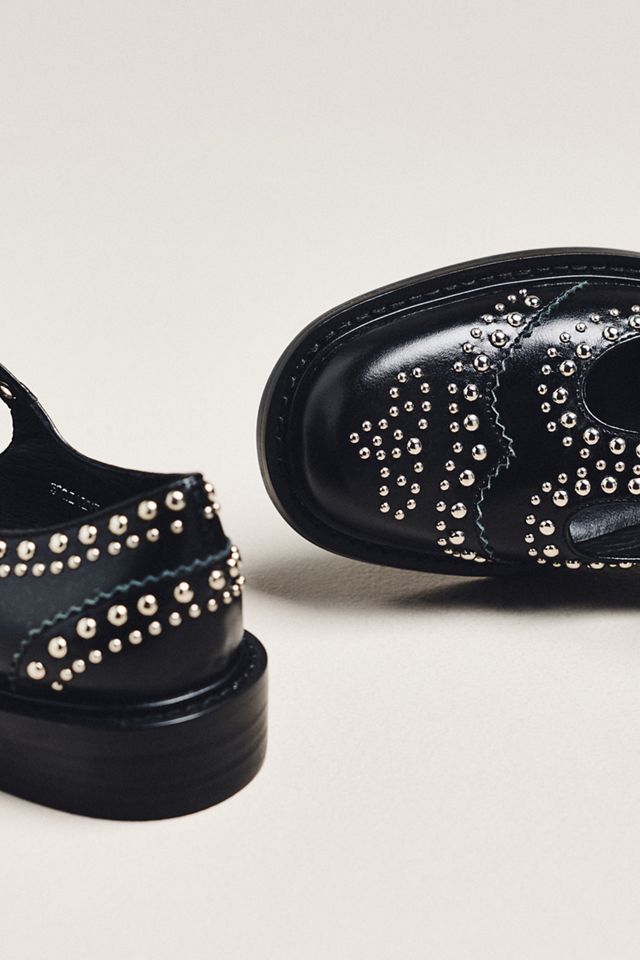 Bibi Lou Studded T-Strap Mary Janes #2