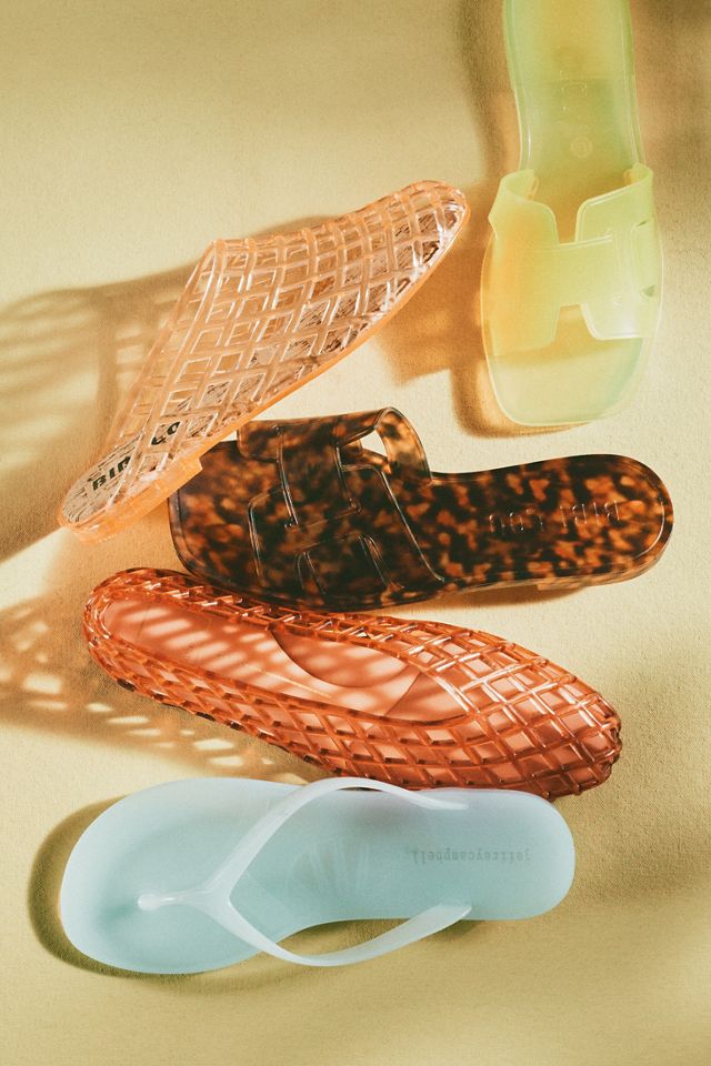 Bibi Lou Netted Jelly Mule Heels #1