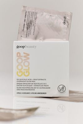 Goop 15% Glycolic Acid Overnight Glow Peel, Set of 4