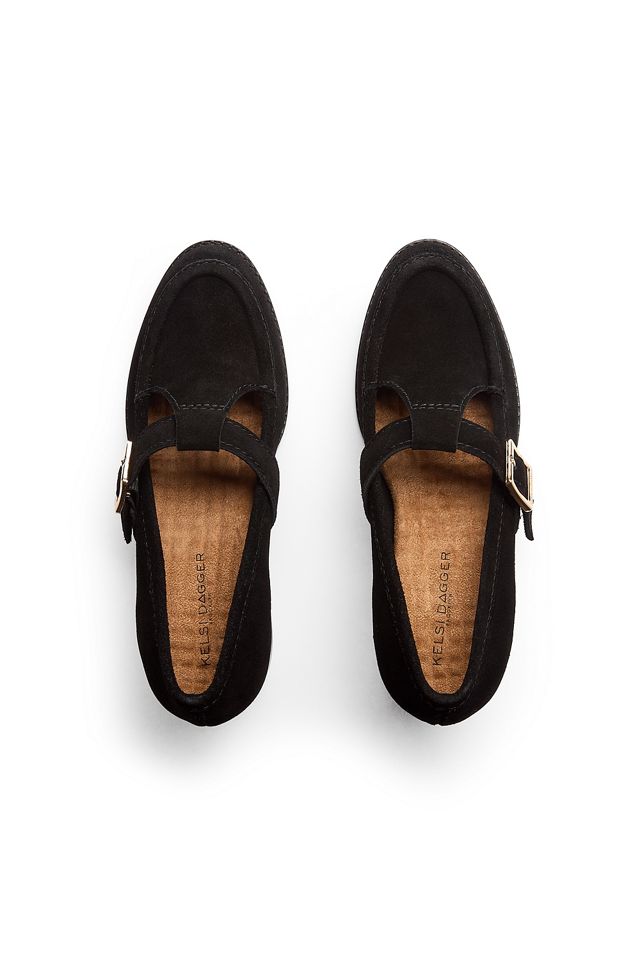 Kelsi Dagger Brooklyn Caleb T-Strap Loafer Heels #1