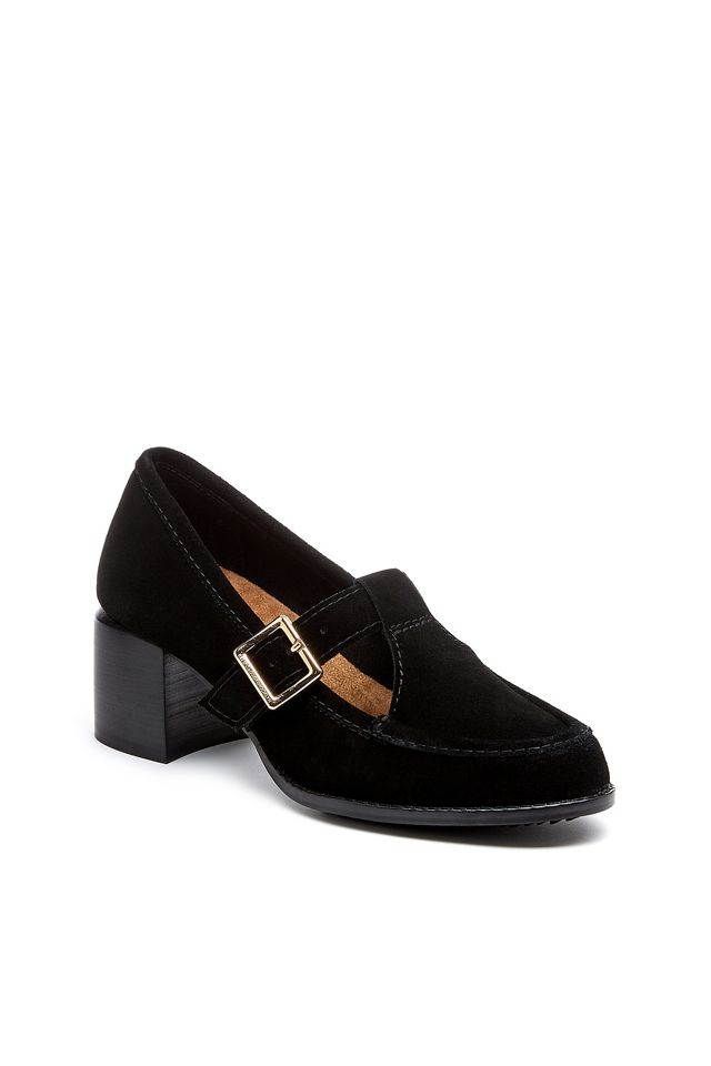 Kelsi Dagger Brooklyn Caleb T-Strap Loafer Heels #2