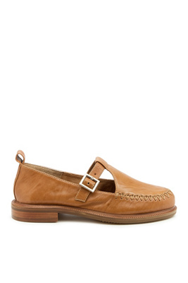 Kelsi Dagger Brooklyn Lou T-strap Mary Jane Loafers In Neutral