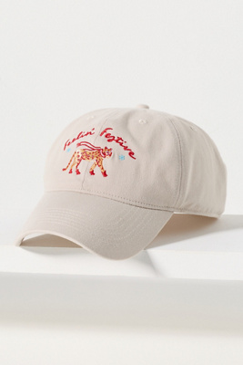 By Anthropologie Holiday Icon Baseball Cap In Neutral