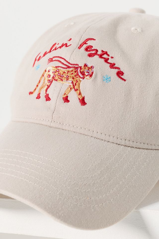 By Anthropologie Holiday Icon Baseball Cap #2