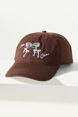 By Anthropologie Holiday Icon Baseball Cap In Brown