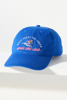 By Anthropologie Holiday Icon Baseball Cap In Blue