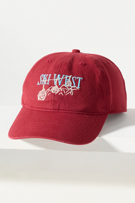 By Anthropologie Holiday Icon Baseball Cap In Red