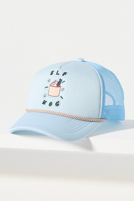 Nephthys Foster X Anthropologie Festive Baseball Cap In Blue