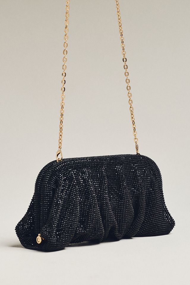 Rae of Light Crystal Embellished Clutch #1