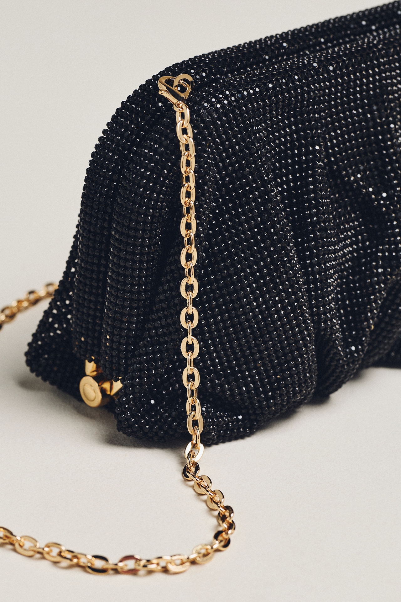 Rae of Light Crystal Embellished Clutch