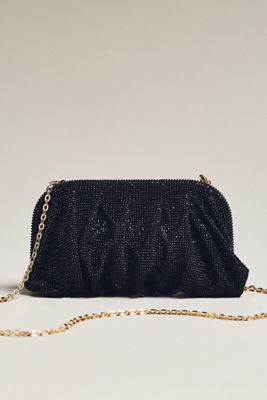 Rae of Light Crystal Embellished Clutch