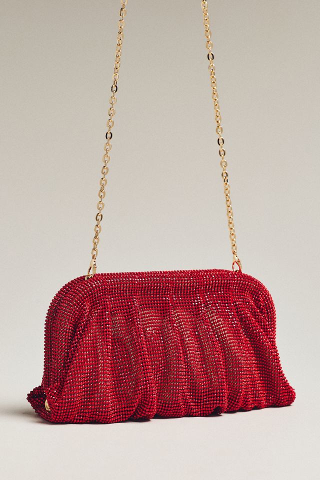 Rae of Light Crystal Embellished Clutch #1