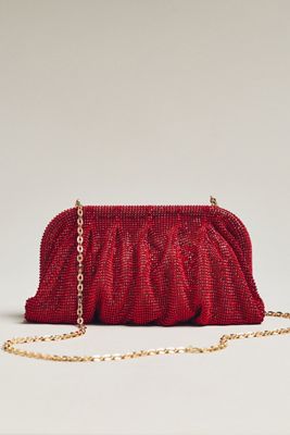 Rae of Light Crystal Embellished Clutch
