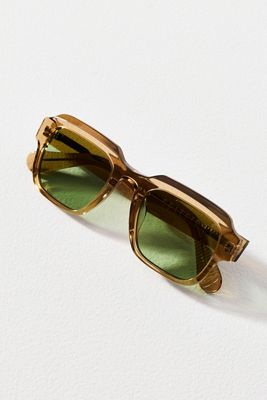 Spitfire Yellow Oversized Sunglasses | Anthropologie display picture 3