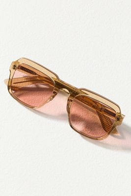 Spitfire Translucent Square Sunglasses