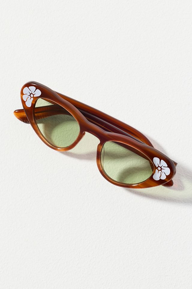 Spitfire Floral Detailing Cat-Eye Readers #1