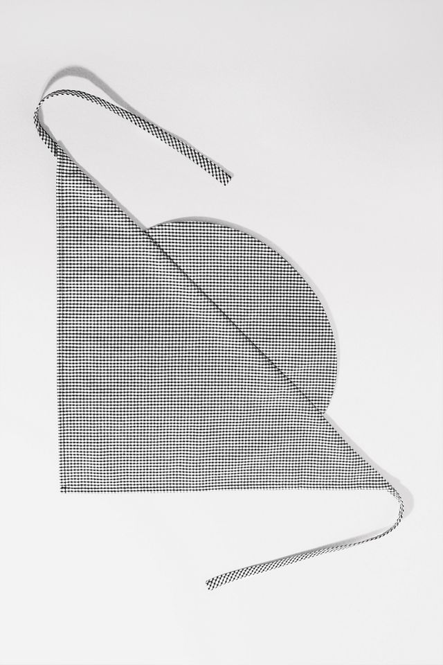 JULY LONDON-O Organic Cotton Sun-Visor Headscarf #1