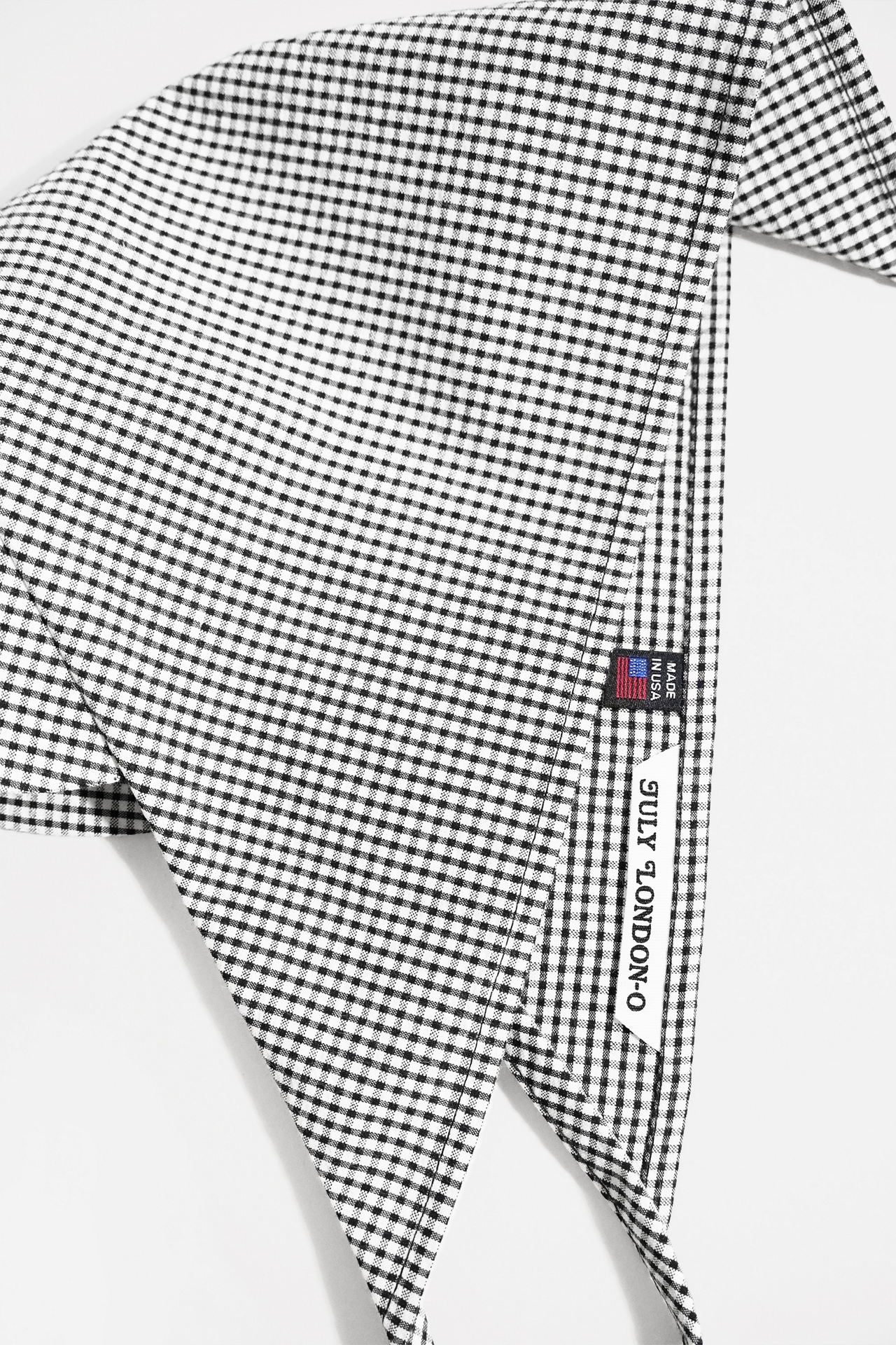JULY LONDON-O Organic Cotton Sun-Visor Headscarf