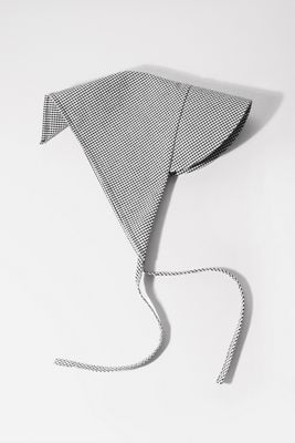 JULY LONDON-O Organic Cotton Sun-Visor Headscarf
