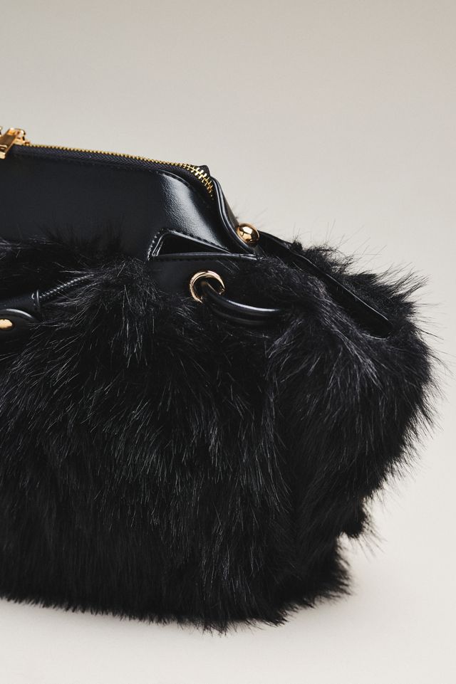 Faux Fur Shoulder Bag #2