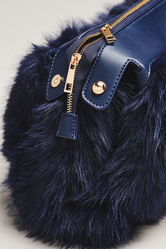 Faux Fur Shoulder Bag #2