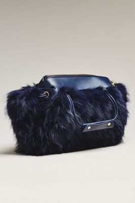 Faux Fur Shoulder Bag
