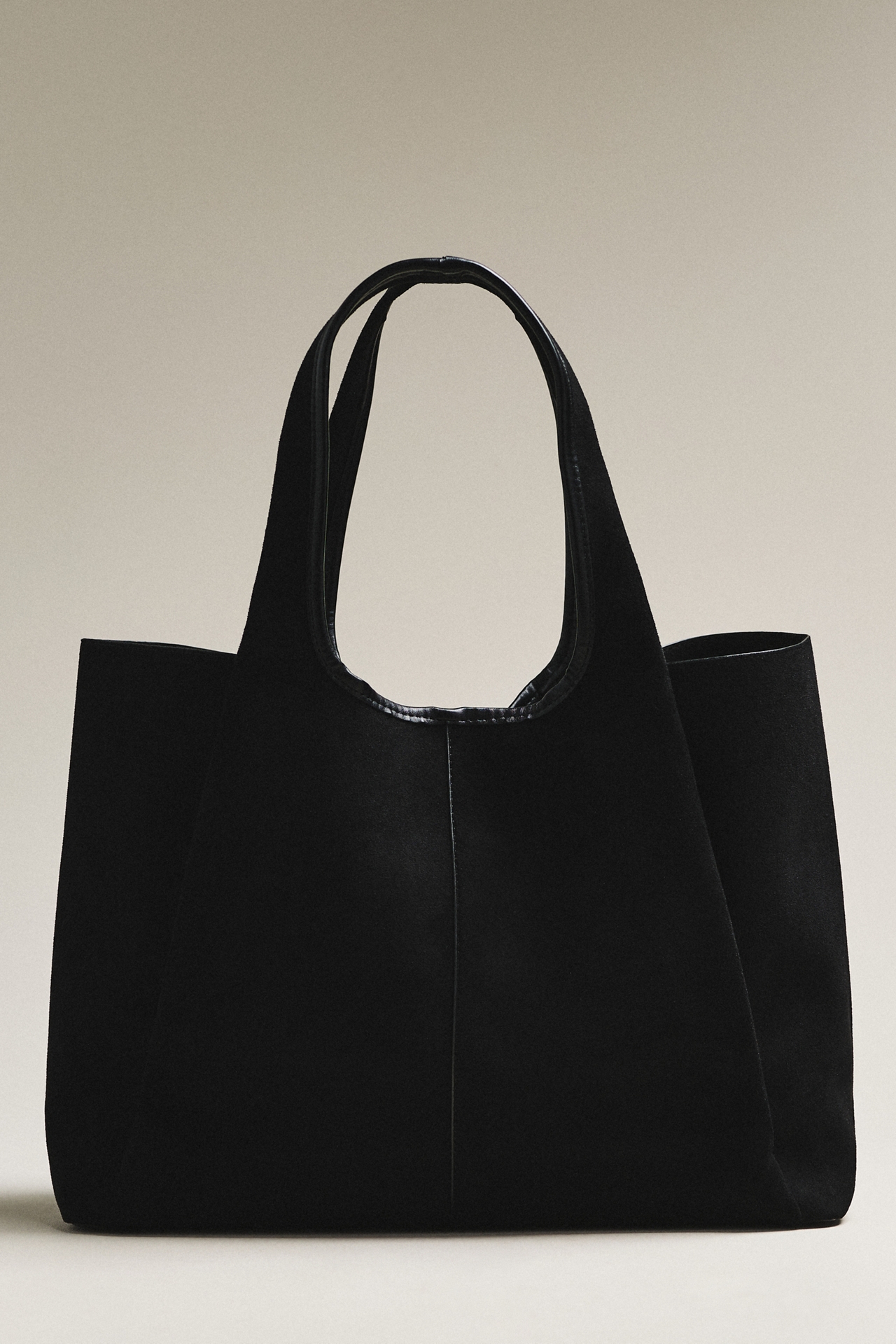 The Utilia Faux Suede Tote