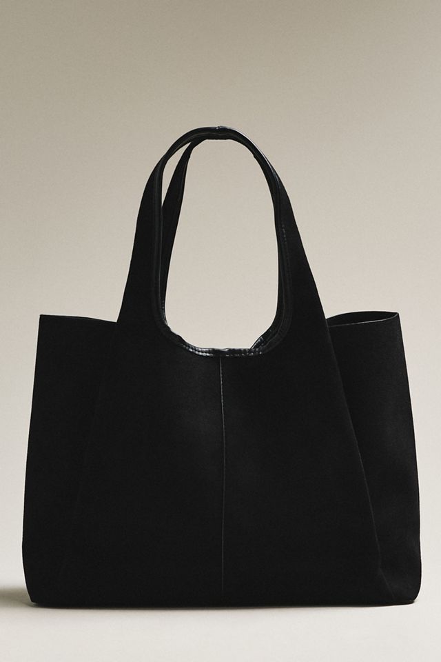 The Utilia Faux Suede Tote #1