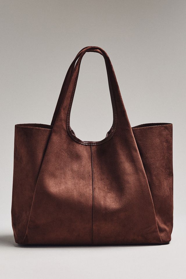The Utilia Faux Suede Tote #1